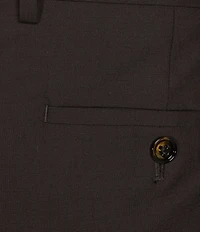 Murano Collezione Alex Slim Fit Performance Bi-Stretch Solid Suit Separates Flat Front Dress Pants