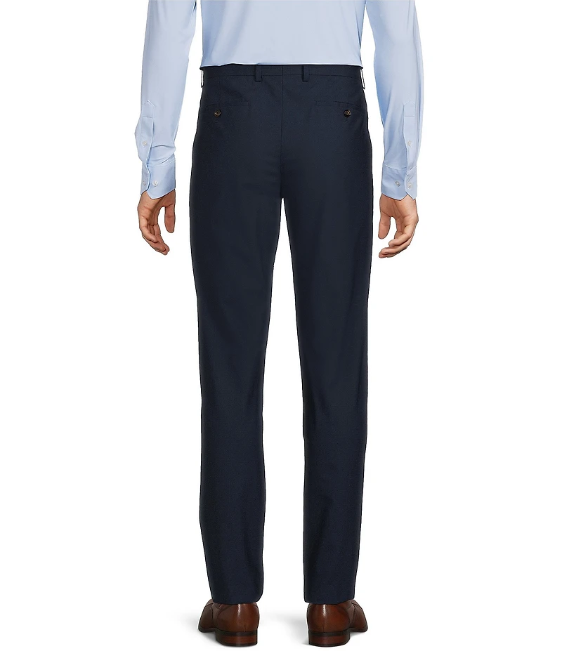 Murano Collezione Alex Slim Fit Performance Bi-Stretch Solid Suit Separates Flat Front Dress Pants