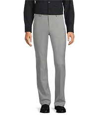 Murano Collezione Alex Slim Fit Performance Bi-Stretch Solid Suit Separates Flat Front Dress Pants