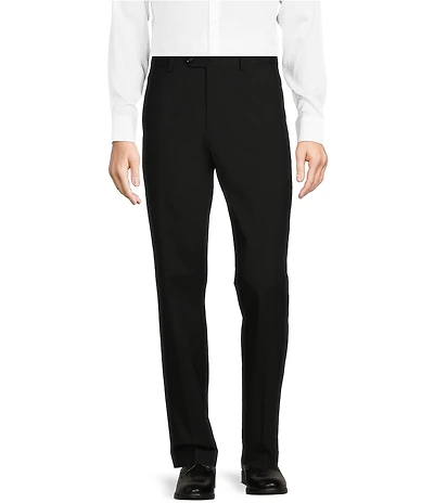 Murano Collezione Alex Slim Fit Performance Bi-Stretch Solid Suit Separates Flat Front Dress Pants