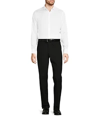 Murano Collezione Alex Slim Fit Performance Bi-Stretch Solid Suit Separates Flat Front Dress Pants