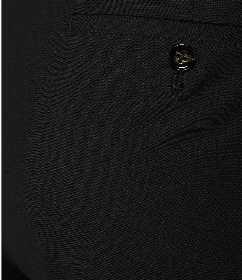 Murano Collezione Alex Slim Fit Performance Bi-Stretch Solid Suit Separates Flat Front Dress Pants