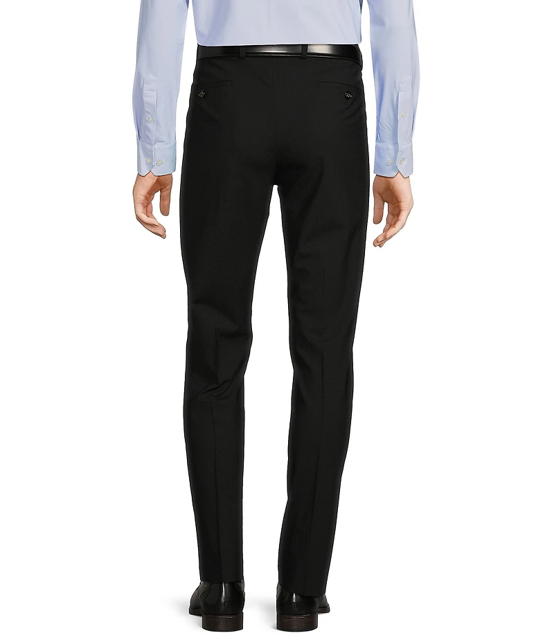 Murano Collezione Alex Slim Fit Performance Bi-Stretch Solid Suit Separates Flat Front Dress Pants