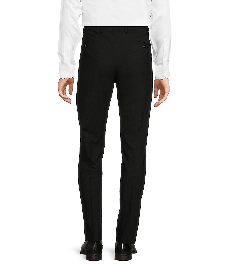 Murano Collezione Alex Slim Fit Performance Bi-Stretch Solid Suit Separates Flat Front Dress Pants