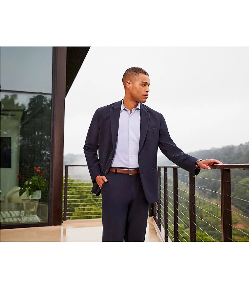 Murano Collezione Alex Slim Fit Performance Bi-Stretch Travel Suit Separate Dress Pants