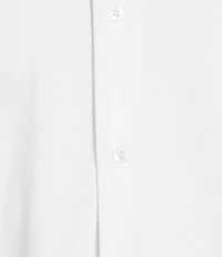 Murano Collezione Athletic Fit Textured Stretch Long Sleeve Woven Shirt