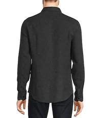 Murano Collezione Canclini Slim Fit Flannel Long Sleeve Woven Shirt