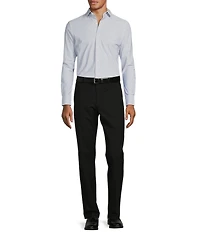 Murano Collezione Canclini Slim-Fit Herringbone Long-Sleeve Techno Woven Shirt