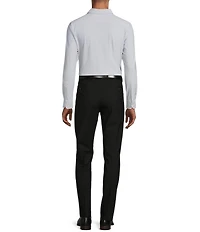 Murano Collezione Canclini Slim-Fit Herringbone Long-Sleeve Techno Woven Shirt