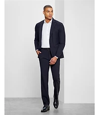 Murano Collezione Canclini Slim-Fit Solid Long-Sleeve Techno Woven Shirt