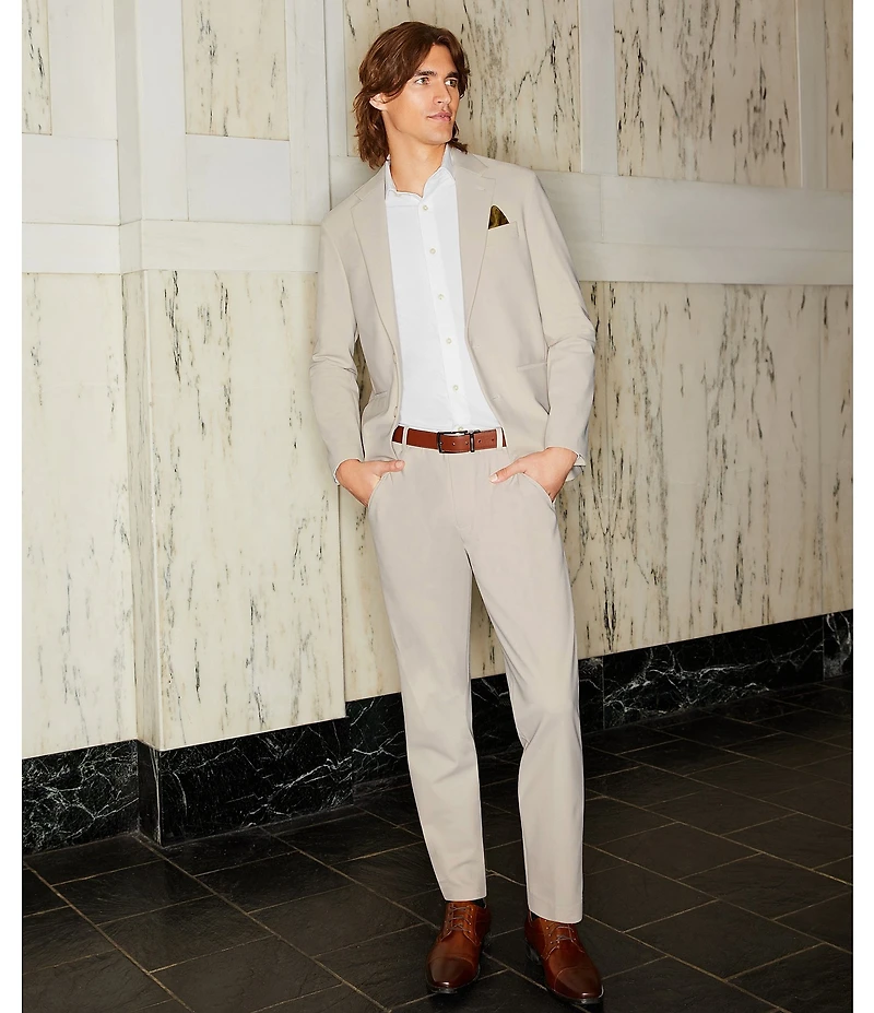 Murano Collezione Canclini Slim-Fit Solid Long-Sleeve Techno Woven Shirt