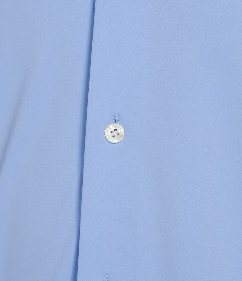 Murano Collezione Canclini Slim-Fit Solid Long-Sleeve Techno Woven Shirt