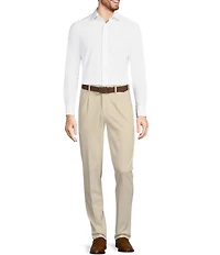 Murano Collezione Canclini Slim-Fit Solid Long-Sleeve Techno Woven Shirt