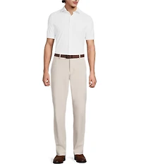 Murano Collezione Canclini Solid Slim Fit Short Sleeve Woven Shirt