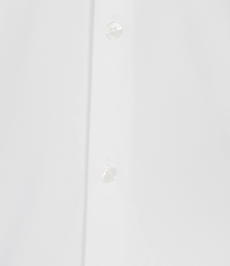 Murano Collezione Canclini Solid Slim Fit Short Sleeve Woven Shirt
