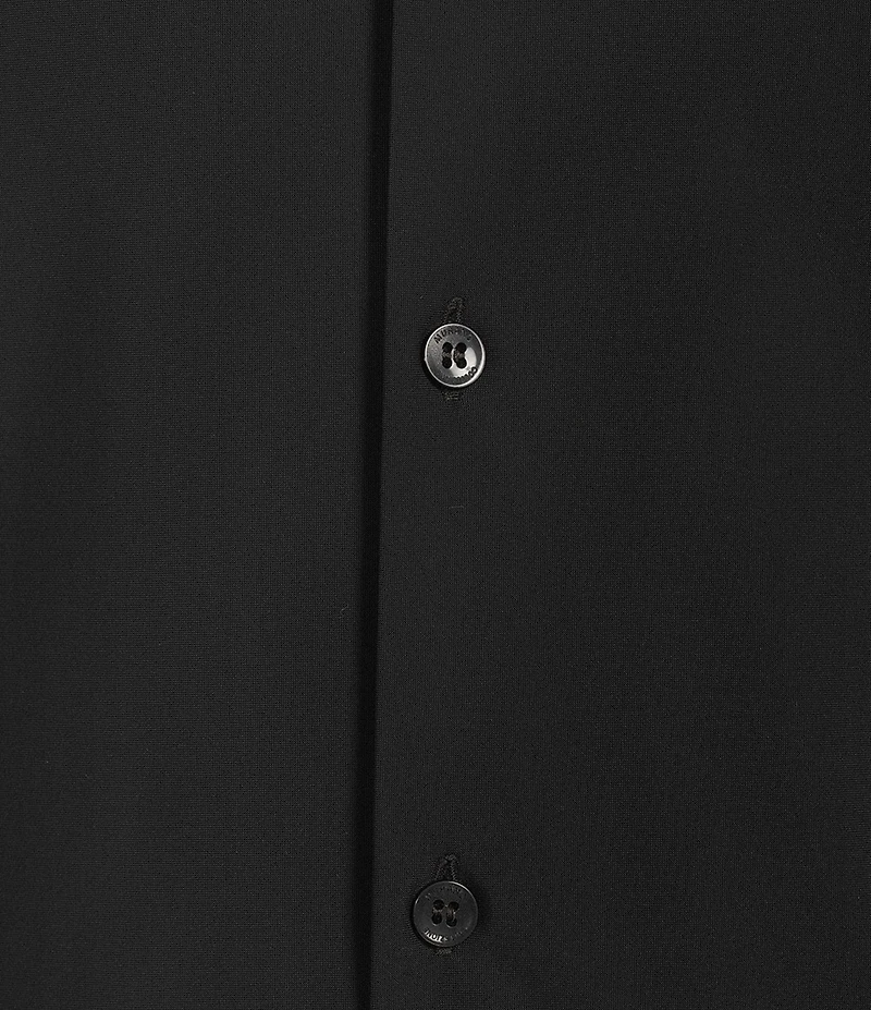 Murano Collezione Canclini Solid Slim Fit Short Sleeve Woven Shirt