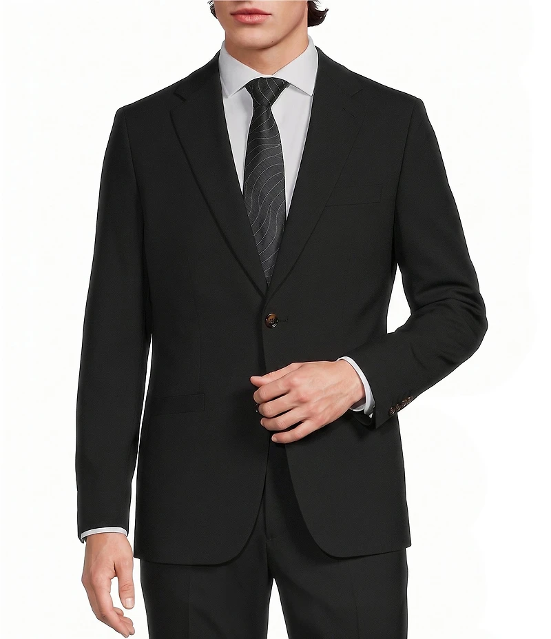 Murano Collezione Coordinating Classic Fit Bi-Stretch Wool Suit Separates Blazer