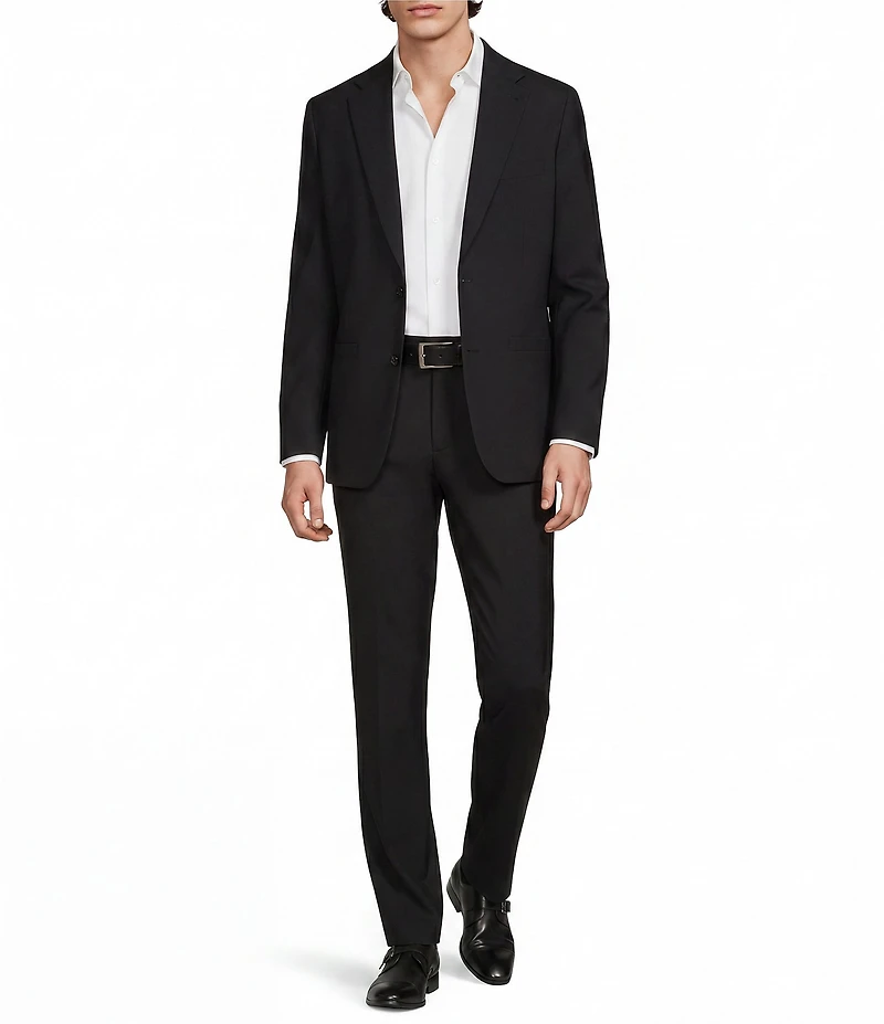 Murano Collezione Coordinating Classic Fit Bi-Stretch Wool Suit Separates Blazer