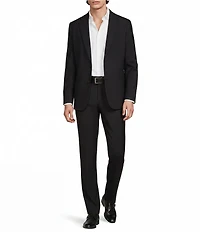 Murano Collezione Coordinating Classic Fit Bi-Stretch Wool Suit Separates Blazer