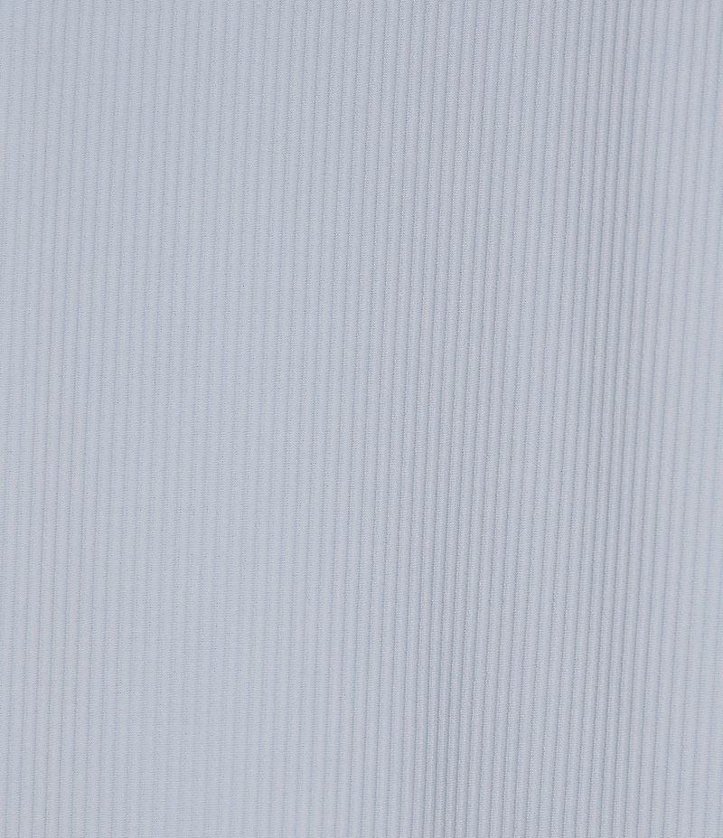 Murano Collezione Eurojersey Slim Fit Solid Textured Long Sleeve Woven Shirt