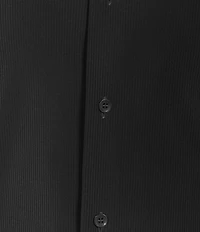 Murano Collezione Eurojersey Slim Fit Solid Textured Long Sleeve Woven Shirt
