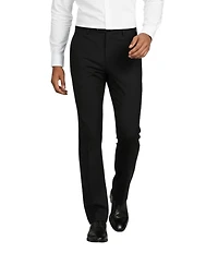 Murano Collezione Evan Extra Slim-Fit Performance Bi-Stretch Suit Separates Wool Blend Flat-Front Dress Pants