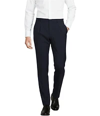 Murano Collezione Lucas Fit Wool Bi-Stretch Solid Suit Separates Dress Pants