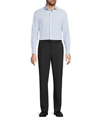 Murano Collezione Slim Fit Dot Pattern Long Sleeve Woven Shirt