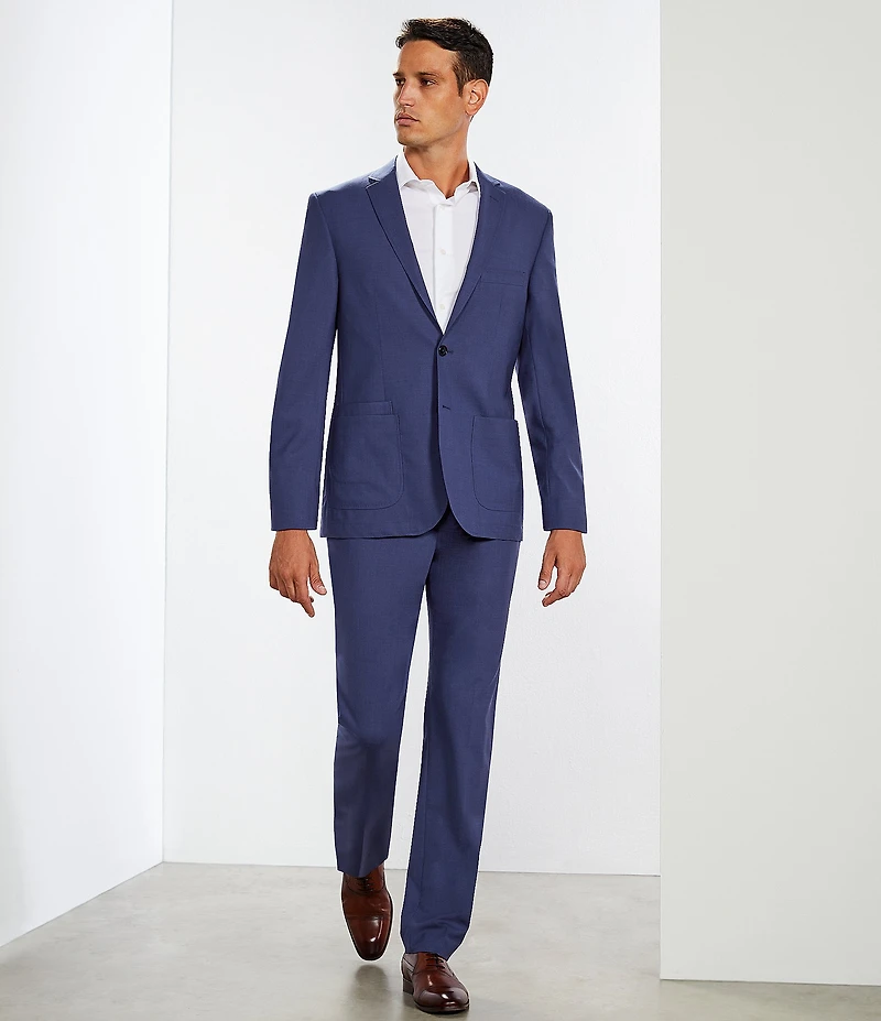 Murano Collezione Slim-Fit Performance Bi-Stretch Wool Blend Suit Separates Blazer