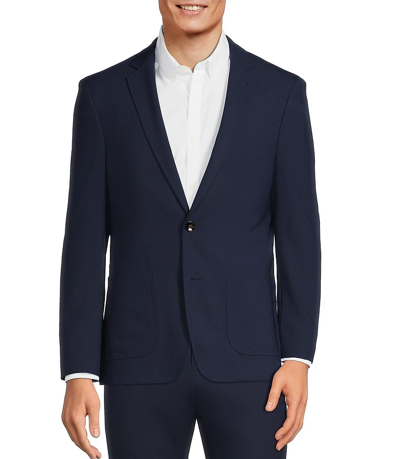 Murano Collezione Slim-Fit Performance Bi-Stretch Wool Blend Suit Separates Blazer