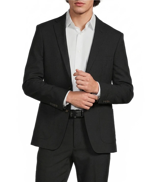 slim fit dress slacks Kenneth Cole Reaction Men's Slim Fit Solid Performance Dress Pant main image 1