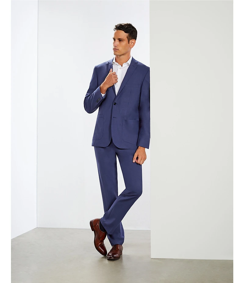 Murano Collezione Slim-Fit Performance Bi-Stretch Wool Blend Suit Separates Blazer