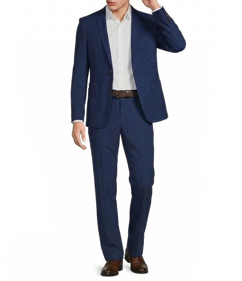 Murano Collezione Slim-Fit Performance Bi-Stretch Wool Blend Suit Separates Blazer