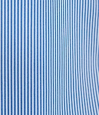 Murano Collezione Slim-Fit Pin Stripe Long Sleeve Woven Shirt