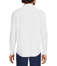 Murano Collezione Slim Fit Solid Long Sleeve Woven Shirt