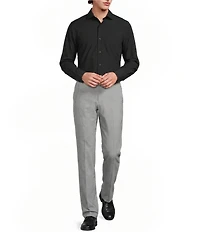 Murano Collezione Slim Fit Solid Long Sleeve Woven Shirt