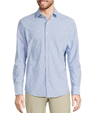 Murano Collezione Slim Fit Stripe Long Sleeve Shirt