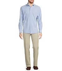 Murano Collezione Slim Fit Stripe Long Sleeve Shirt