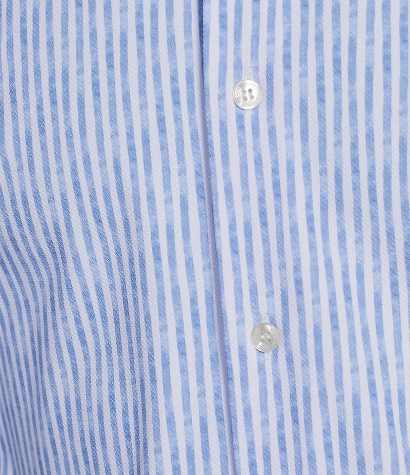 Murano Collezione Slim Fit Stripe Long Sleeve Shirt