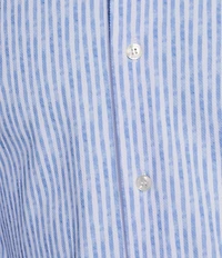 Murano Collezione Slim Fit Stripe Long Sleeve Shirt