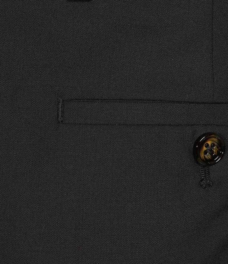 Murano Collezione Coordinating Zac Classic Fit Wool Bi-Stretch Solid Suit Separates Dress Pants
