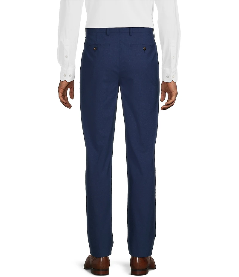 Murano Collezione Coordinating Zac Classic Fit Wool Bi-Stretch Solid Suit Separates Dress Pants