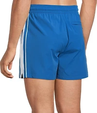 Murano Color Blocked Solid 5#double; Swim Trunks