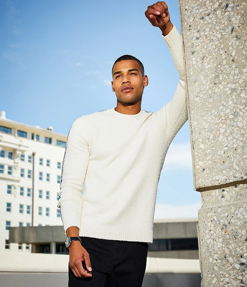 Murano Comfort Luxe Blanket Stitch Sweater