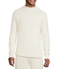 Murano Comfort Luxe Solid Teddy Mock Neck Sweater