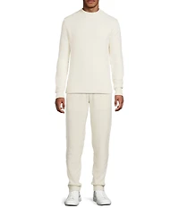 Murano Comfort Luxe Solid Teddy Mock Neck Sweater