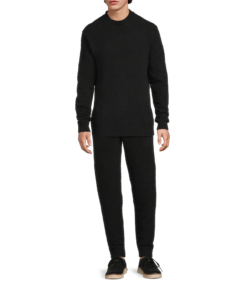 Murano Comfort Luxe Solid Teddy Mock Neck Sweater