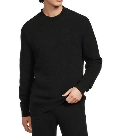 Murano Comfort Luxe Solid Teddy Mock Neck Sweater