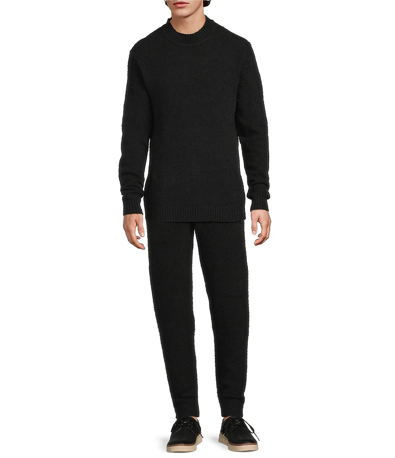 Murano Comfort Luxe Solid Teddy Mock Neck Sweater