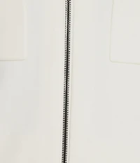 Murano Comfortable Lux Jersey Zip Coat Front Sweater